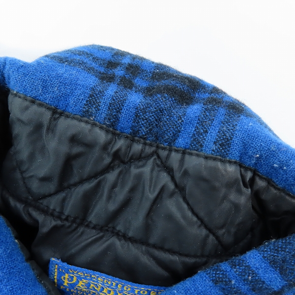 実際に弊社で買取させて頂いたPENDLETON/ペンドルトン 70's ヴィンテージ チェックシャツ/Sの画像 3枚目
