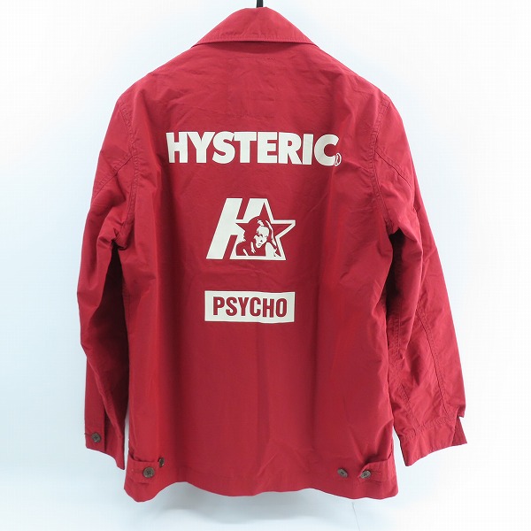 実際に弊社で買取させて頂いた【未使用】HYSTERIC GLAMOUR/ヒステリックグラマー 20SS STAR-WOMAN ライナー付 デッキジャケット 02201AB01/Sの画像 1枚目