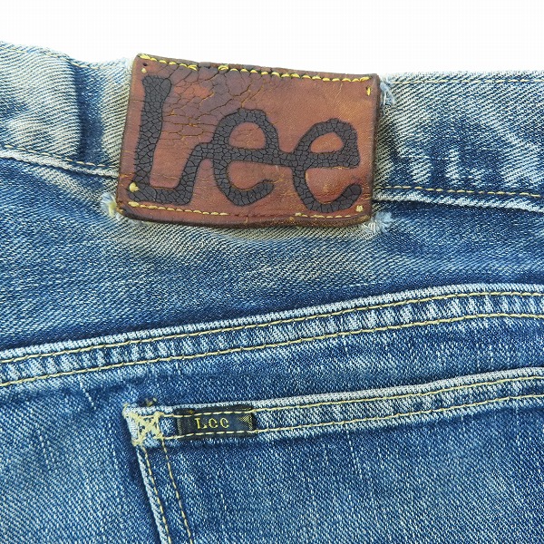 実際に弊社で買取させて頂いたLee×THE REAL McCOY'S/リー×リアルマッコイズ 101B 復刻 赤タグ デニムパンツ 9784-89 /32の画像 5枚目