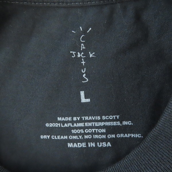 実際に弊社で買取させて頂いたmastermind JAPAN × CACTUS JACK./マスターマインド× カクタスジャック スカル ラインストーン Tシャツ/Lの画像 2枚目