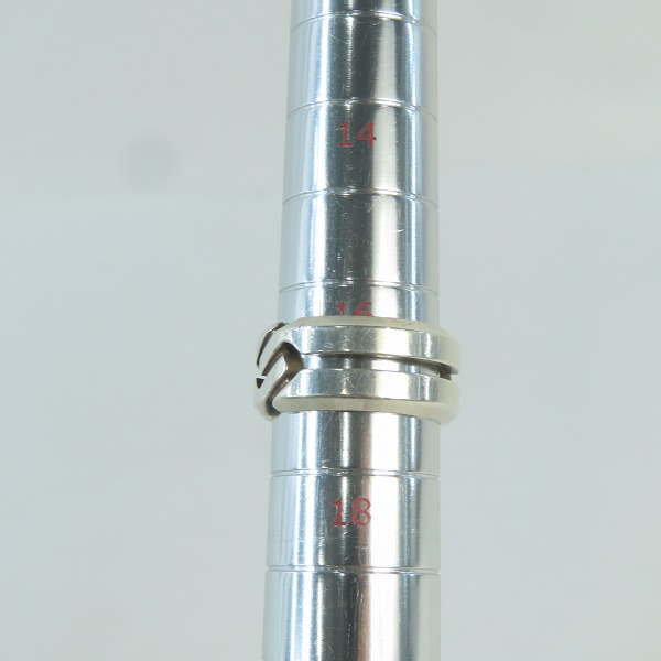 実際に弊社で買取させて頂いたGUCCI/グッチ ノット リング/指輪 17号の画像 8枚目