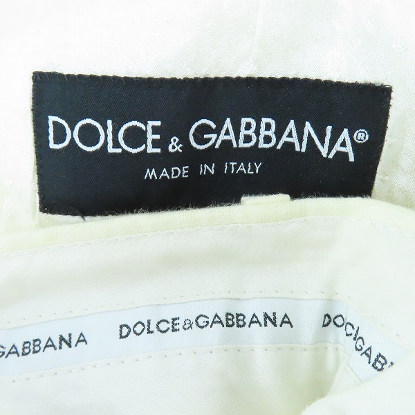実際に弊社で買取させて頂いたDOLCE&GABBANA/ドルチェ&ガッバーナ/ドルガバ セットアップ/セットアップスーツ/S/48の画像 2枚目