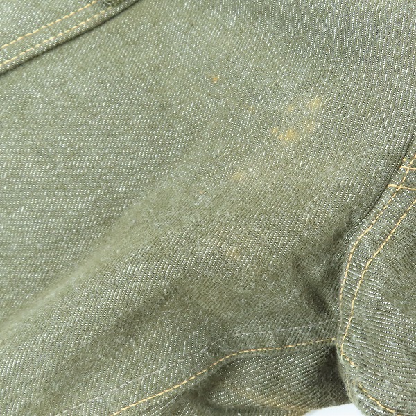 実際に弊社で買取させて頂いたA BATHING APE/アベイシングエイプ 刺繍 デニムパンツ/Lの画像 7枚目