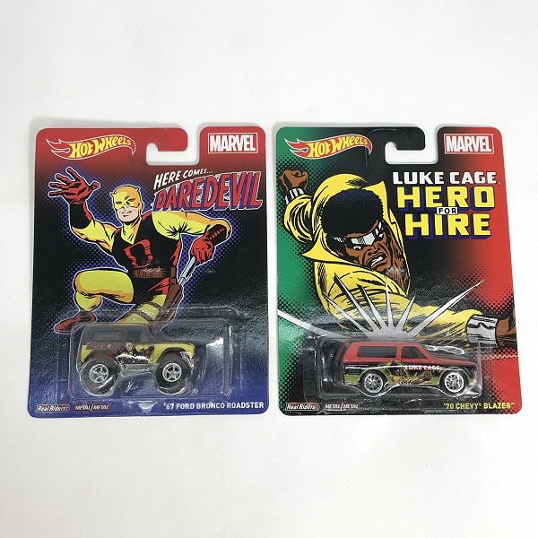 実際に弊社で買取させて頂いた【おまとめ/未開封】Hot Wheels/ホットウィール MARVEL/マーベル 40 FORD COUPE/34 DODGE DELIVERY 他の画像 2枚目
