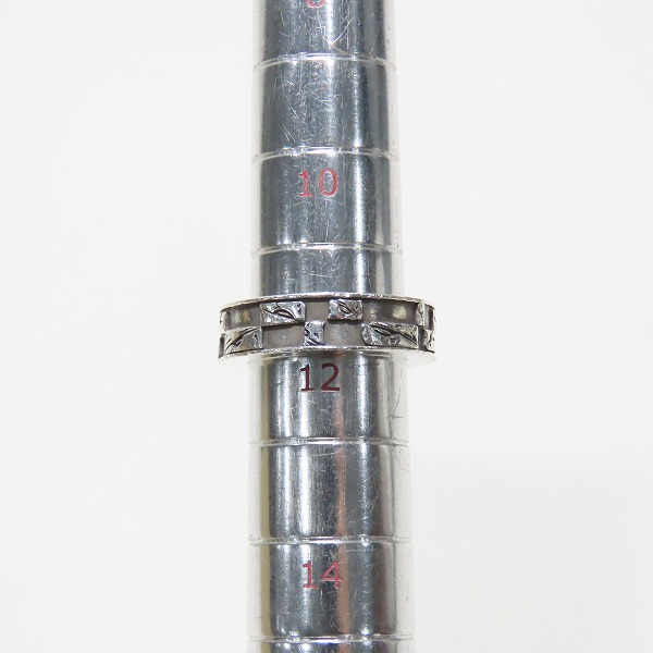 実際に弊社で買取させて頂いたCHROME HEARTS×MATTY BOY/クロムハーツ×マッティボーイ 99 EYES 6mm SPACER/6mmスペーサーリング 12号の画像 8枚目