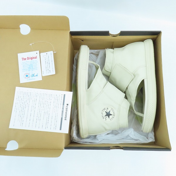 実際に弊社で買取させて頂いたCONVERSE/コンバース ALL STAR LIGHT THONG V-1 HI/オールスター ライト トング サンダル ホワイト 31305591/26.0の画像 7枚目