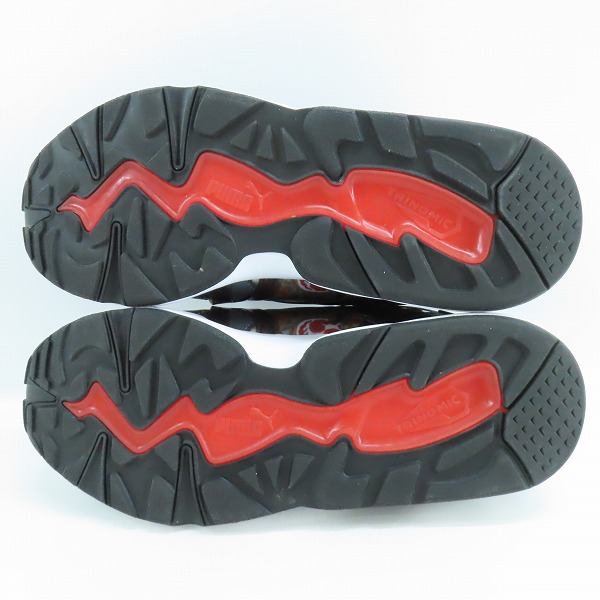 実際に弊社で買取させて頂いたPUMA×DISC BLAZE× TTT×ATMOS/プーマ ×ディスクブレイズ×TTT×アトモス ローカットスニーカー 393828-01/28.5の画像 2枚目