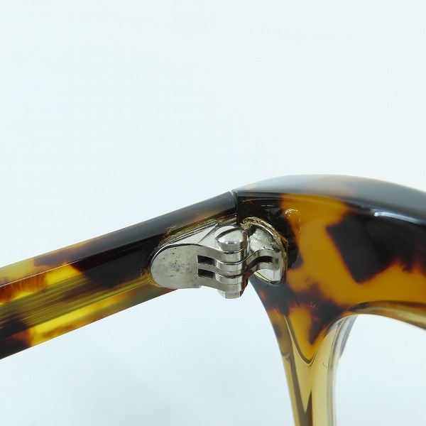 実際に弊社で買取させて頂いた白山眼鏡店/ハクサンガンキョウテン MEL'S TWO-TONE/ツートーン アイウェア/眼鏡フレームの画像 6枚目