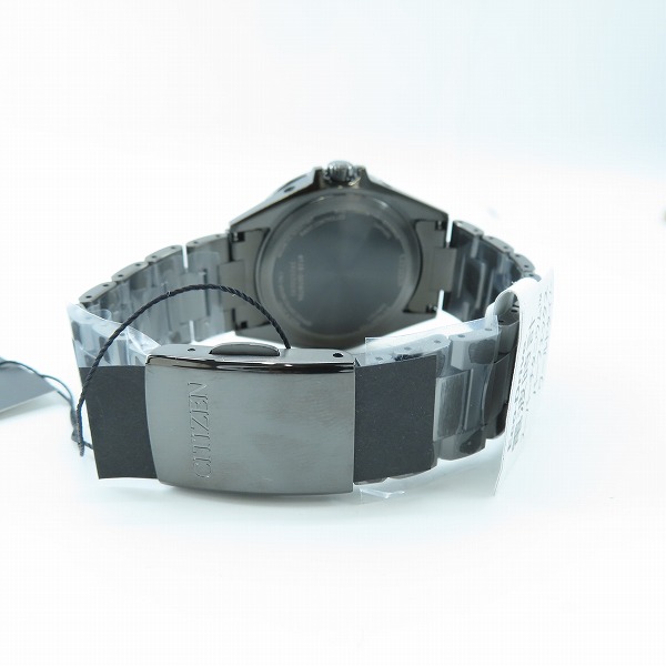 実際に弊社で買取させて頂いた【未使用】 CITIZEN/シチズン ATTESA/アテッサ  ソーラー 腕時計 H128-001R704の画像 3枚目
