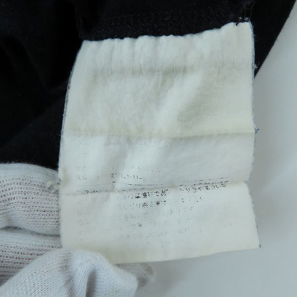 実際に弊社で買取させて頂いたBLACK COMME des GARCONS/ブラックコムデギャルソン プリント Tシャツ Lの画像 3枚目