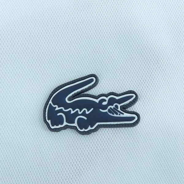 実際に弊社で買取させて頂いたLACOSTE/ラコステ カラーブロック ウルトラドライ 鹿の子 Tシャツ TH0849 /Lの画像 3枚目