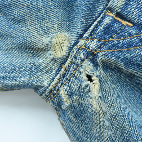 実際に弊社で買取させて頂いたLEVI'S/リーバイス 501 66前期 刻印8 ビッグE ヴィンテージ デニムパンツ/ジーンズの画像 5枚目