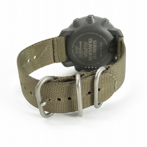 実際に弊社で買取させて頂いたSUUNTO/スント TRAVERSE ALPHA スマートウォッチ デジタル腕時計の画像 2枚目