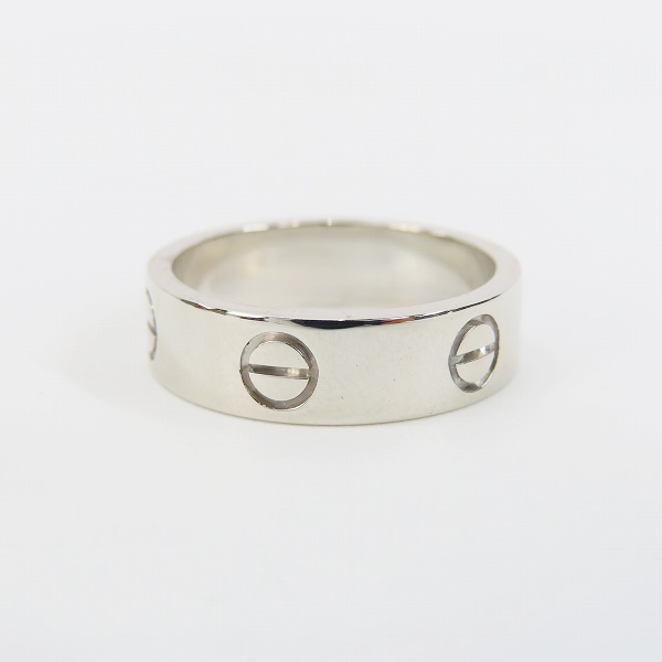 実際に弊社で買取させて頂いたCartier/カルティエ ラブリング 750/K18WG/ホワイトゴールド 56/15号の画像 2枚目