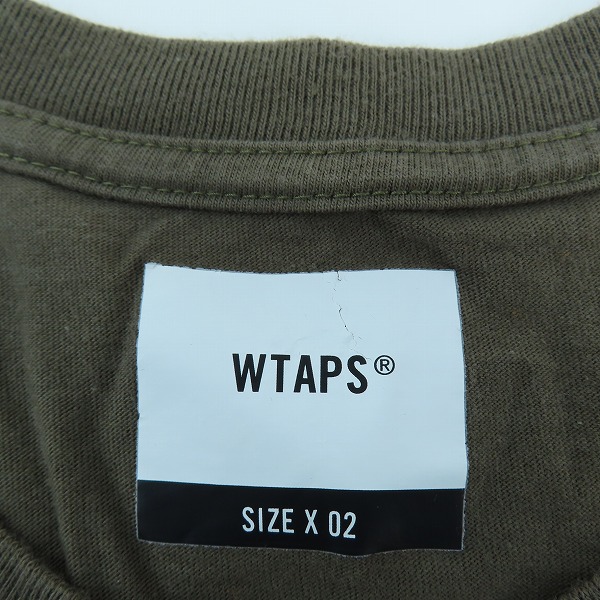 実際に弊社で買取させて頂いたWTAPS/ダブルタップス  HOME SIGN Tシャツ/02の画像 2枚目