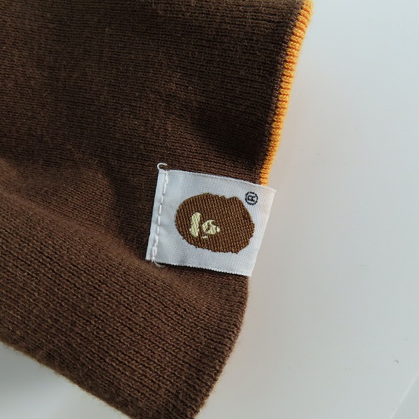 実際に弊社で買取させて頂いたA BATHING APE/アベイシングエイプ リバーシブル スウェット トレーナー/Lの画像 9枚目