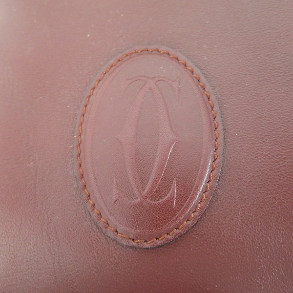 実際に弊社で買取させて頂いたCartie/カルティエ マストライン レザー ショルダーバッグの画像 4枚目