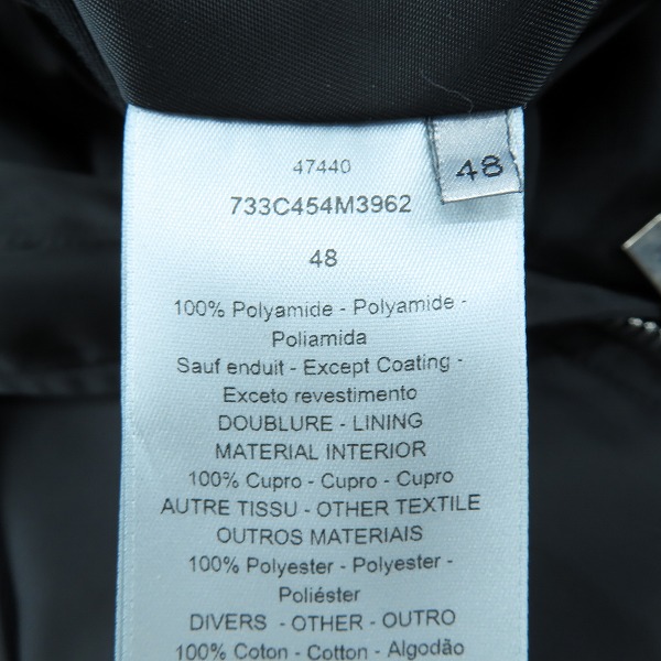 実際に弊社で買取させて頂いた【JPタグ】Dior Homme/ディオールオム 18SS roses patches jacket/ローズパッチ ボンバージャケット 733C454M3962/48の画像 4枚目