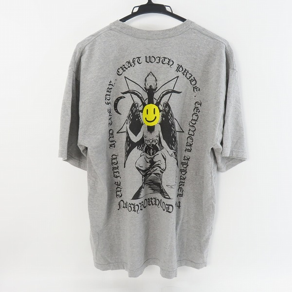 実際に弊社で買取させて頂いたNEIGHBORHOOD/ネイバーフッド スマイリー サタン Tシャツ/Mの画像 1枚目