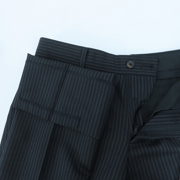 実際に弊社で買取させて頂いたPS Paul Smith/PS ポールスミス ストライプ テーラードジャケット/パンツ セットアップ/Sの画像 6枚目