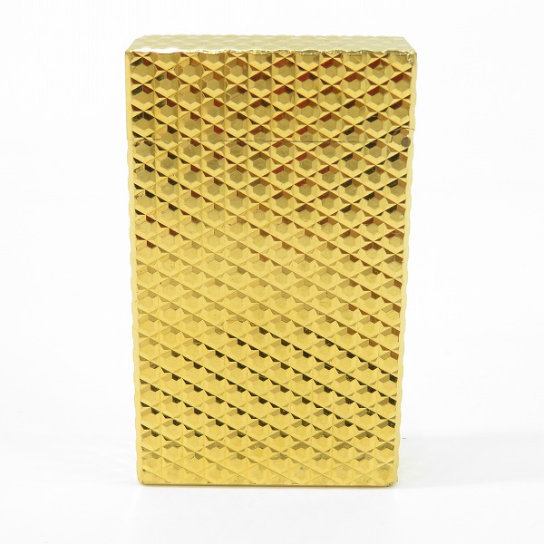 実際に弊社で買取させて頂いたS.T.Dupont/デュポン ライン1 ダイヤカット ガスライターの画像 1枚目