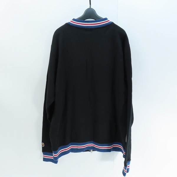 実際に弊社で買取させて頂いたA BATHING APE/アベイシングエイプ APE SHALL NEVER KILL APE ジップアップブルゾンジャケット/Lの画像 1枚目