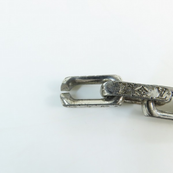 実際に弊社で買取させて頂いたLOUIS VUITTON/ルイヴィトン モノグラム コリエ チェーンブレスレット M64223/US0210/Mの画像 5枚目