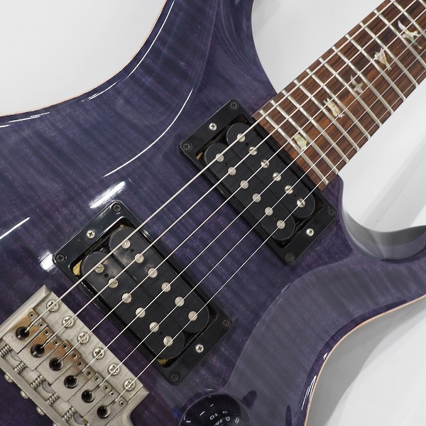 実際に弊社で買取させて頂いた★PRS/Paul Reed Smith/ポールリードスミス CUSTOM 24 10 TOP バードインレイ ハードケース付きの画像 5枚目