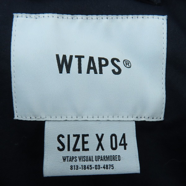 実際に弊社で買取させて頂いたWTAPS/ダブルタップス Chief/Jacket/Poly. Twill. Sign/チーフジャケット 231TQDT-JKM02/04の画像 2枚目