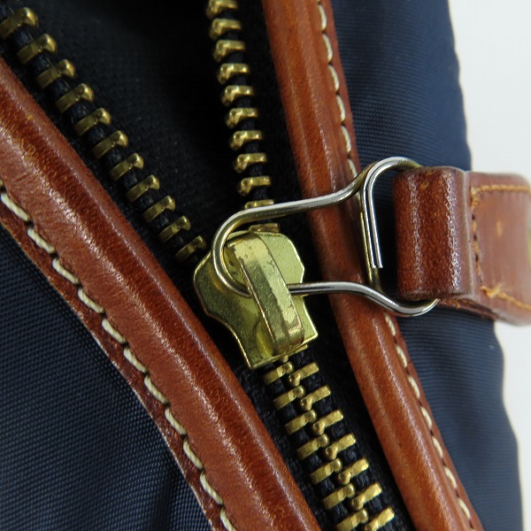 実際に弊社で買取させて頂いたFelisi/フェリージ 1882 レザー切り替え ナイロン ブリーフ バッグの画像 6枚目