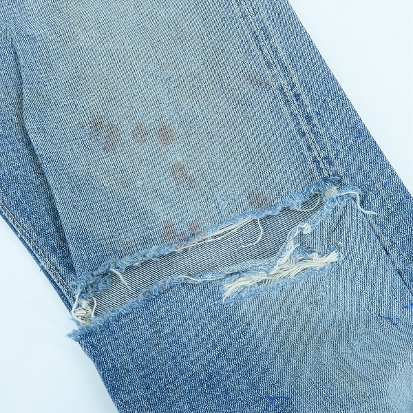 実際に弊社で買取させて頂いたLEVI'S/リーバイス 501ZXX TALONジップ/シングルステッチ/隠しリベット ヴィンテージ デニムパンツ/ジーンズの画像 6枚目