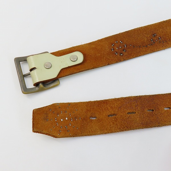 実際に弊社で買取させて頂いたHTC/エイチティーシー Hollywood Trading Company スタッズ ベルト/36の画像 2枚目