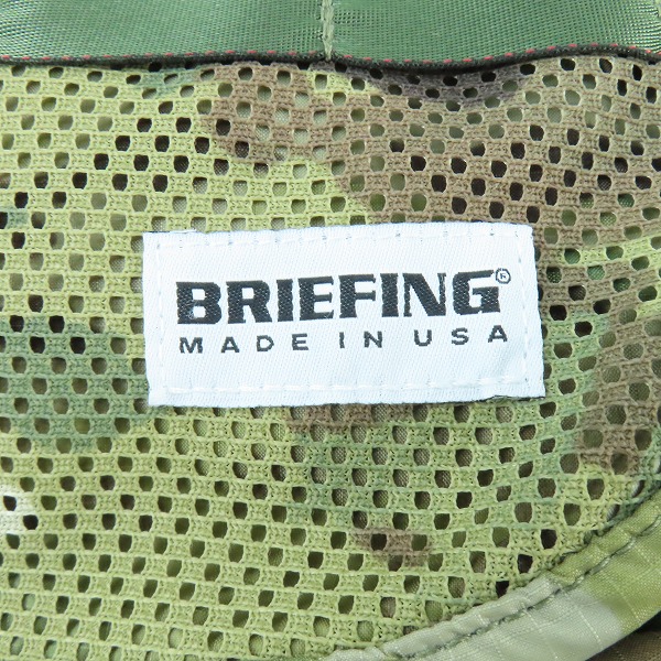 実際に弊社で買取させて頂いたBRIEFING/ブリーフィング トートバッグ GYM WIRE S BRL496219-120の画像 4枚目