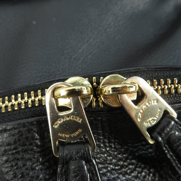実際に弊社で買取させて頂いたCOACH/コーチ レザーデイパック/バックパック/リュックサック F29004の画像 7枚目