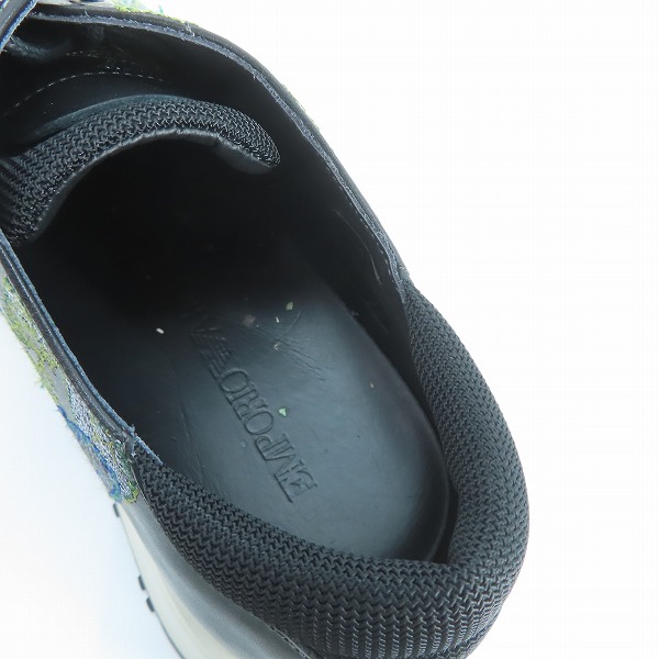 実際に弊社で買取させて頂いた(2)EMPORIO ARMANI/エンポリオ アルマーニ  ローカット スニーカー 総柄 X4C444/6の画像 4枚目