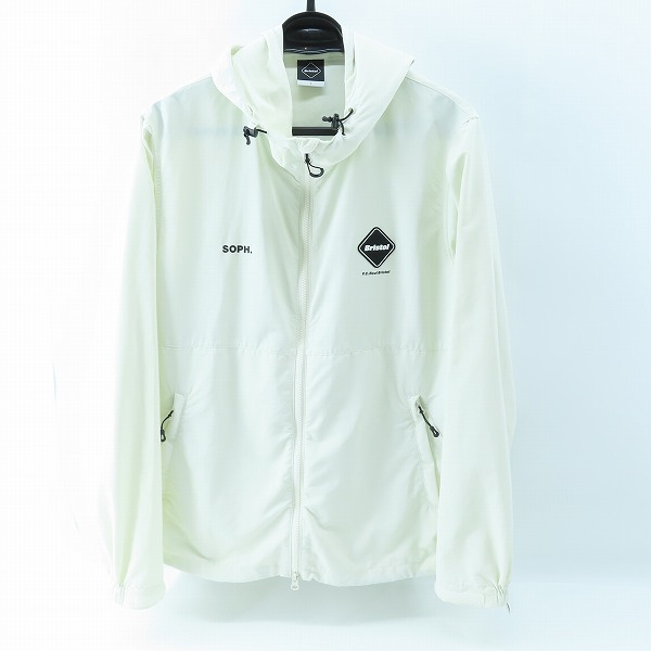 実際に弊社で買取させて頂いたF.C.R.B./F.C.Real Bristol/エフシーレアルブリストル 23SS NYLON HOODED BLOUSON ブルゾン FCRB-230058 L