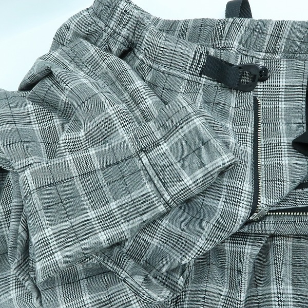 実際に弊社で買取させて頂いた(1)GRAMICCI/グラミチ BEAMS別注 チェック柄 ユーティリティパンツ グレー GMP-19F1183 /Mの画像 5枚目