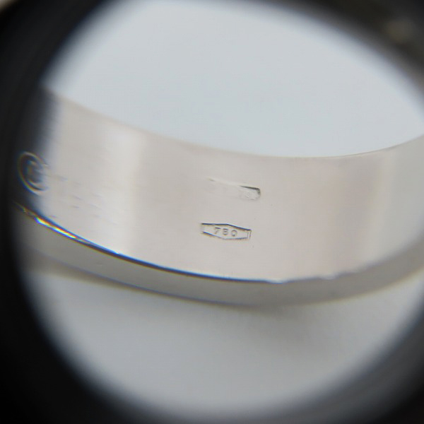 実際に弊社で買取させて頂いたCartier/カルティエ ラブリング 750/K18WG/ホワイトゴールド 56/15号の画像 7枚目