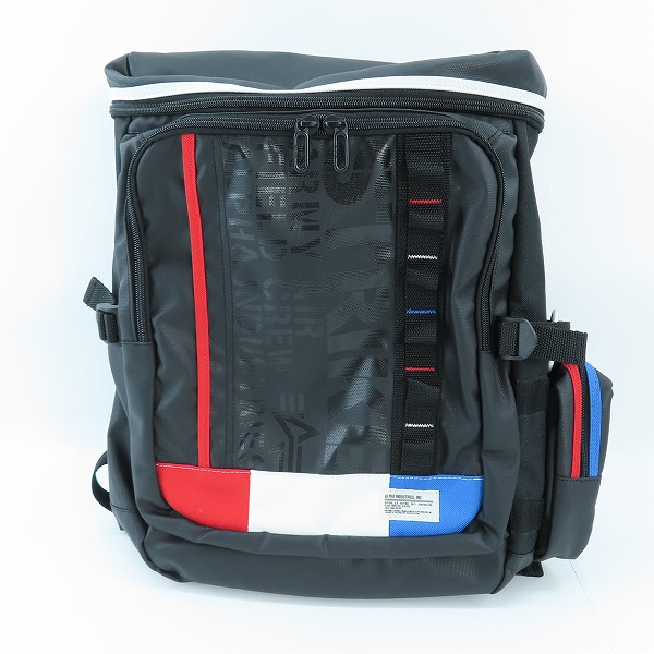 実際に弊社で買取させて頂いたALPHA INDUSTRIES/アルファインダストリーズ バックパック リュックサック スクエア型 PC収納