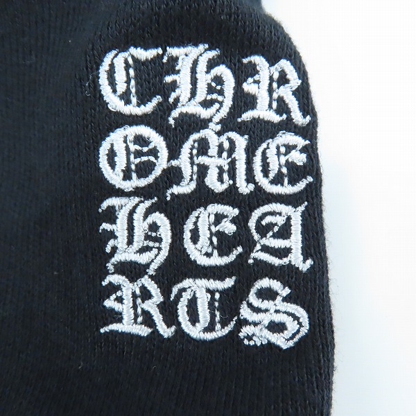 実際に弊社で買取させて頂いた【JPタグ】CHROME HEARTS/クロムハーツ Y NOT ロゴ刺繍スウェットハーフパンツ 2214-304-8905/Lの画像 7枚目