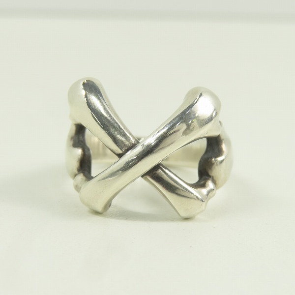 実際に弊社で買取させて頂いたRAT RACE/ラットレース Cross Bone RING/クロスボーンリング 17号の画像 1枚目