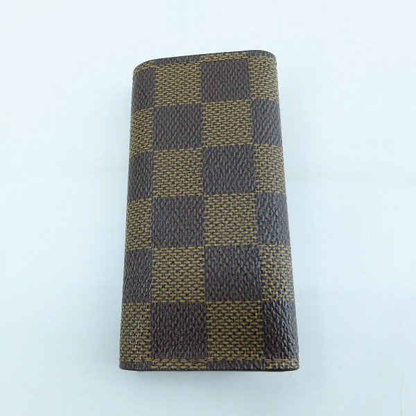 実際に弊社で買取させて頂いたLOUIS VUITTON/ルイ・ヴィトン ミュルティクレ4 ダミエ 4連 キーケース N62631の画像 1枚目