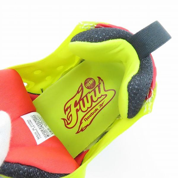 実際に弊社で買取させて頂いたReebok/リーボック INSTA PUMP FURY/インスタポンプフューリー 20周年限定 復刻 スニーカー V47514/26.5の画像 4枚目