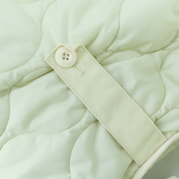 実際に弊社で買取させて頂いたRAY BEAMS/レイビームス キルティング ノーカラー ブルゾン 61-18-0020-111/0の画像 5枚目