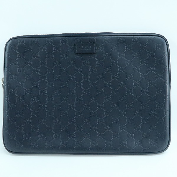 実際に弊社で買取させて頂いたGUCCI /グッチ GGエンボス ブリーフケース/PCケース/ラップトップケース 473884
