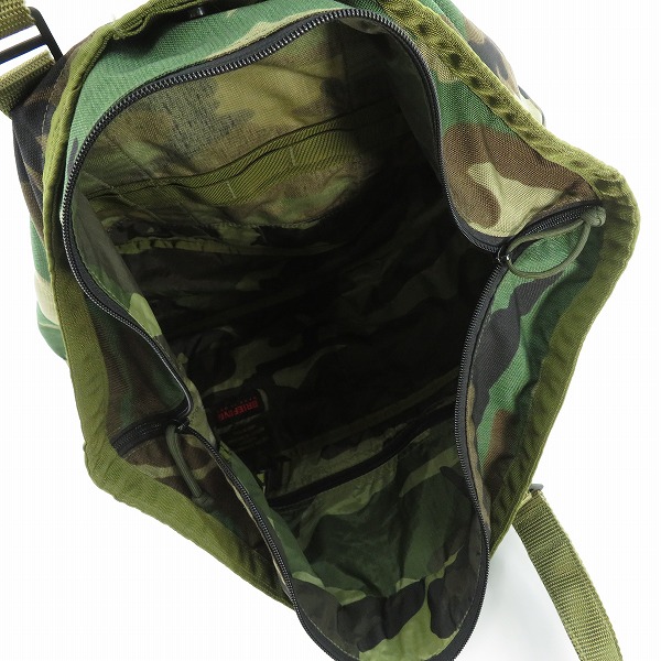 実際に弊社で買取させて頂いたBRIEFING×BEAMS PLUS/ブリーフィング×ビームスプラス MIL TRAINING TOTE 中カモフラ 2way トートバッグの画像 3枚目