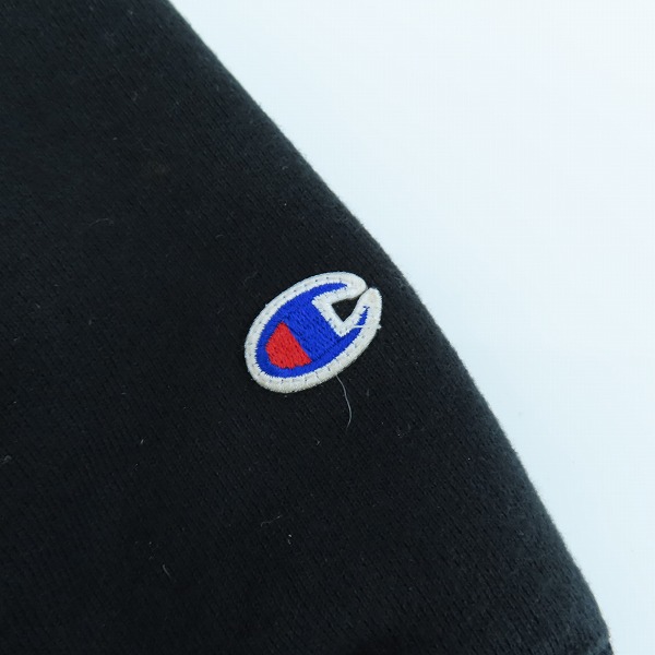 実際に弊社で買取させて頂いたWTAPS×Champion/ダブルタップス×チャンピオン ロゴ刺繍 クルーネック スウェット/トレーナー C8-Z018/XLの画像 5枚目