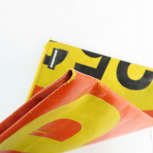 実際に弊社で買取させて頂いたFREITAG/フライターグ F08 DAN/ダン ポーチ/セカンドバッグ/クラッチバッグ オレンジ/イエローの画像 5枚目