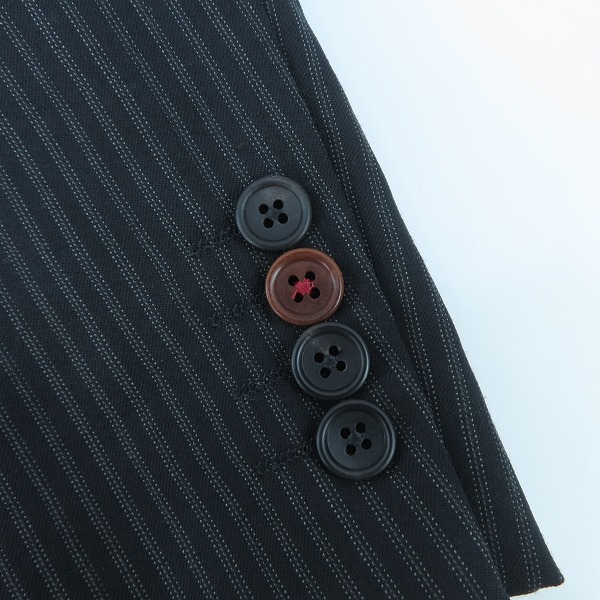 実際に弊社で買取させて頂いたPS Paul Smith/PS ポールスミス ストライプ テーラードジャケット/パンツ セットアップ/Sの画像 8枚目