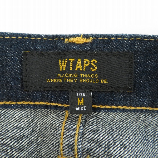 実際に弊社で買取させて頂いたWTAPS/ダブルタップス デニムパンツ インディゴ/M の画像 3枚目